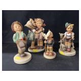 (4) Hummel Figurines