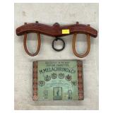 Miniature Ox Yoke with Cigarette Tin