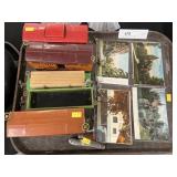 Lionel Freight Cars and Postcards