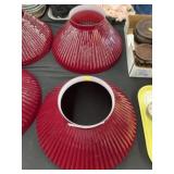 (2) New Glass Lamp Shades