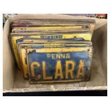Vintage License Plates