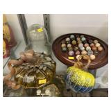 Art Glass with Game Board