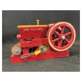 Wood Crafted Battery Powered New Holland Engine