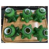 (6) New Glass Lamp Shades