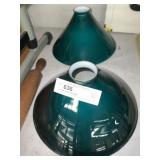 (2) New Glass Lamp Shades