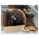 Electric Hedge Trimmer, Chimney Brush