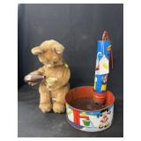 Sand Toy with Battery Powered Bear