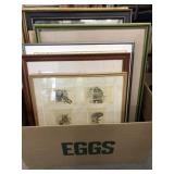 (3) Boxes of Framed Goods