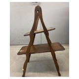 Mahogany Folding Stand