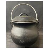 Cast Metal Footed Pot