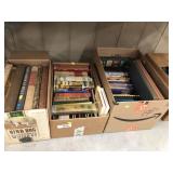 (3) Boxes of Antique Reference and Other Books