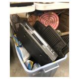 Plastic Tote/Lid, Household Goods