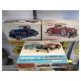 (3) Hubley Model Kits