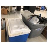 Igloo Cooler and Other Plastic Containers