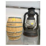 James Candy Container with Dietz Lantern