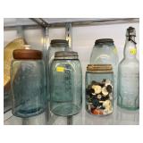 Lancaster Brewery Bottle with Storage Jars