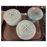 Contemporary Porcelain Canisters, Vase