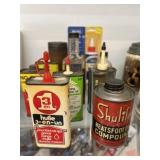 Vintage Oil Cans and Bottles
