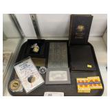Collector Coins, German Book, Colt Box