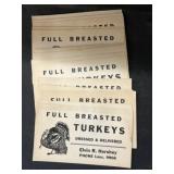 Elvin Hershey Paper Labels