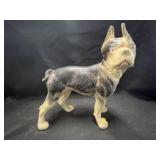 Cast Metal Dog Form Still Bank