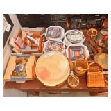 Peterboro Collector Baskets, Collector Plates, etc