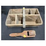 Primitive Tool Tote with Pastry Roller