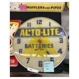 Auto-Lite Electric Wall Clock
