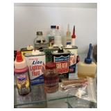 Vintage Oil Cans and Bottles