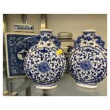 Oriental Porcelain Canisters and Vases