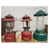 Coleman and Battery Powered Lanterns