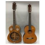 (2) Incomplete Acoustic Guitars