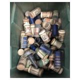 Edison Blue Wax Phonograph Cylinders