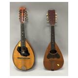 Arion Bowl-Back and Lignatone Flat-Back Mandolins