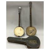 (2) Incomplete Banjos