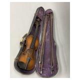 (2) Unmarked Violins