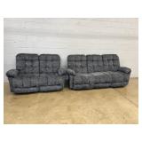 2 Piece Upholstered Living Room Suite