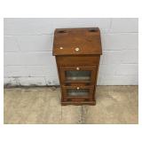 Wooden Slant Lid Potato Bin