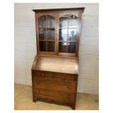 Stickley Bookcase Slant Lid Desk
