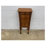 Simulated Wood Jewelry Armoire