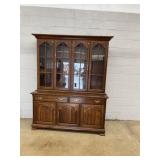 2 Piece Setback Modern Hutch