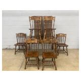 E. R. Buck Maple 7 Piece Modern Dinette Set