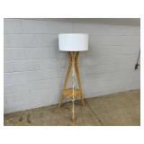 Contemporary Wood Floor Lamp
