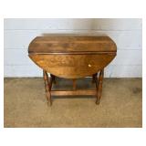 Cherry Drop Leaf End Table