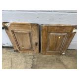 Pair of Raised Panel Cabinet Doors