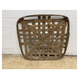 Antique Tobacco Tray Basket