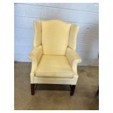 Upholstered Wingback Chair by Hickory Chair Compan