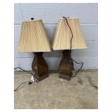 Pair of Modern Table Lamps