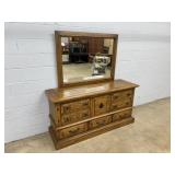 Modern Bureau w/ Mirror
