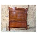 Vintage High Back Bed